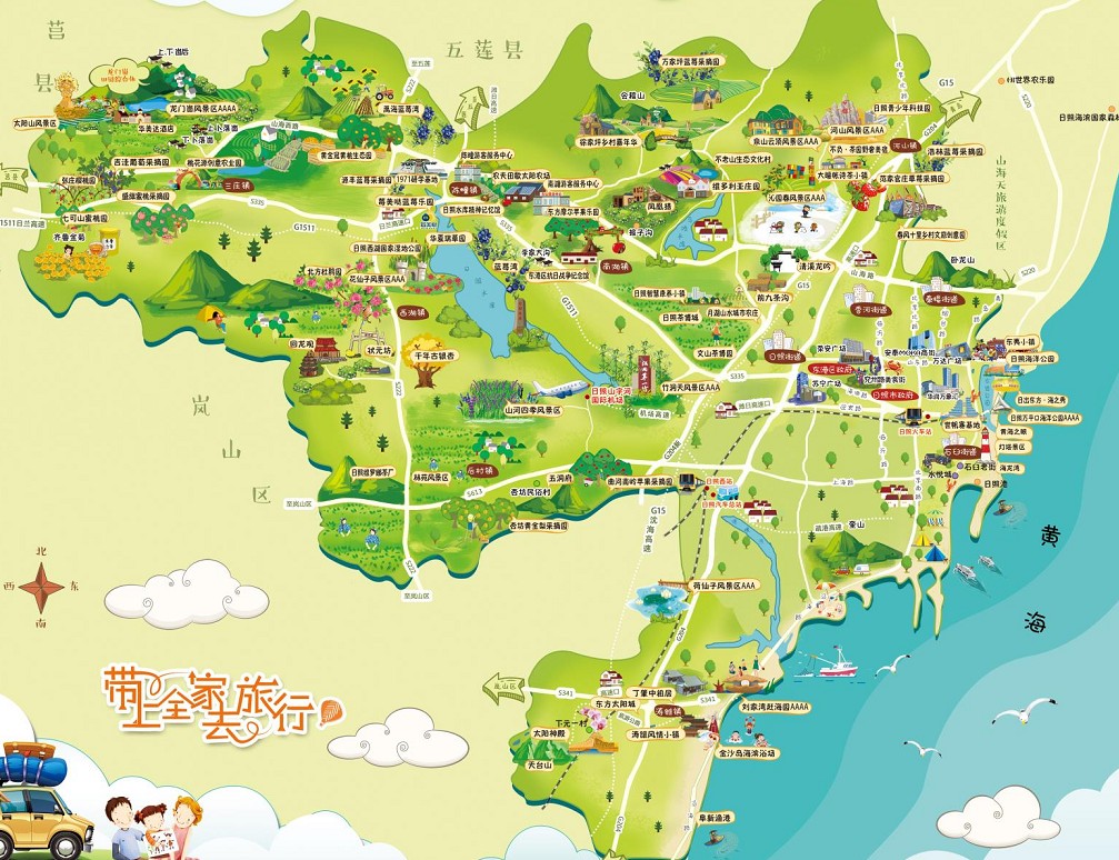 孙吴景区使用手绘地图给景区能带来什么好处？